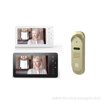 7" Commax Video Door Phone with Touch Key (M2207B+D25AC)
